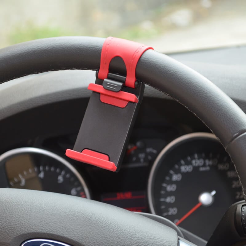 VoltCar CarSuper™ Universal Steering Wheel Phone Holder - (🔥Last Day of 50% OFF Promotion!)