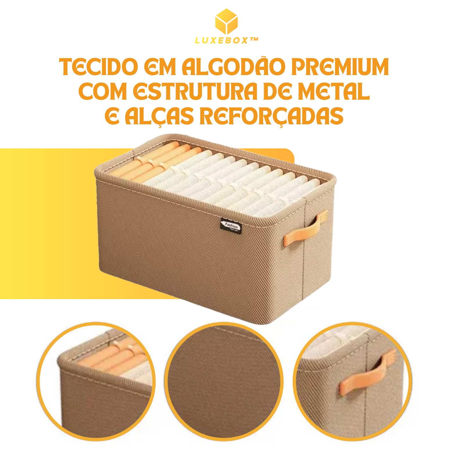 [Compre 1 Leve 5] Luxe Box® - Organizador de Roupas Dobrável