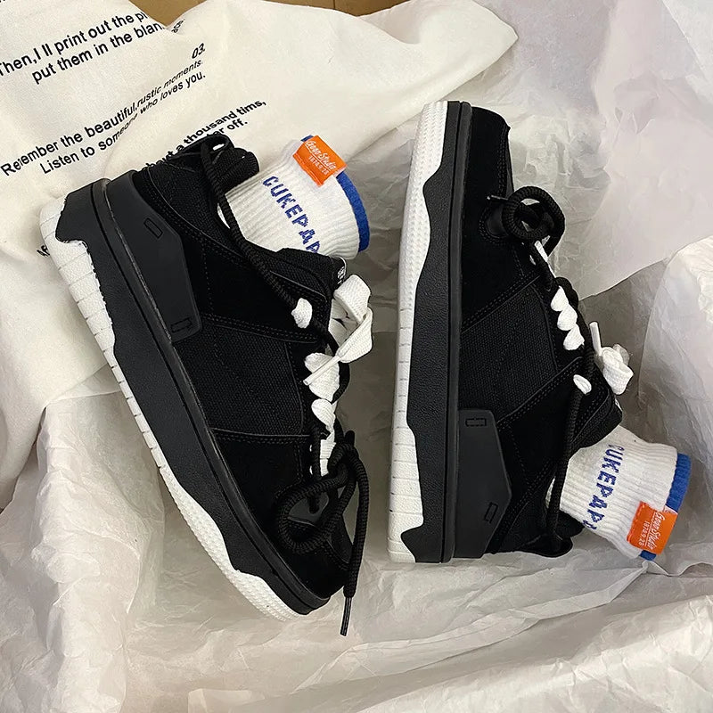 Tênis Skate All Black | Antiderrapante & Solado Grip