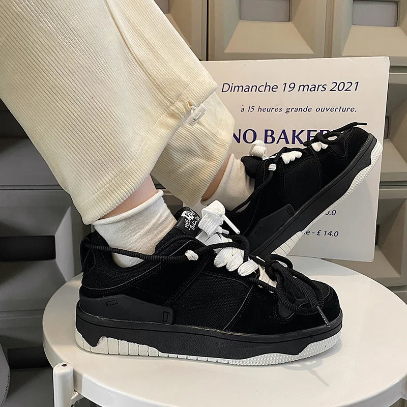 Tênis Skate All Black | Antiderrapante & Solado Grip