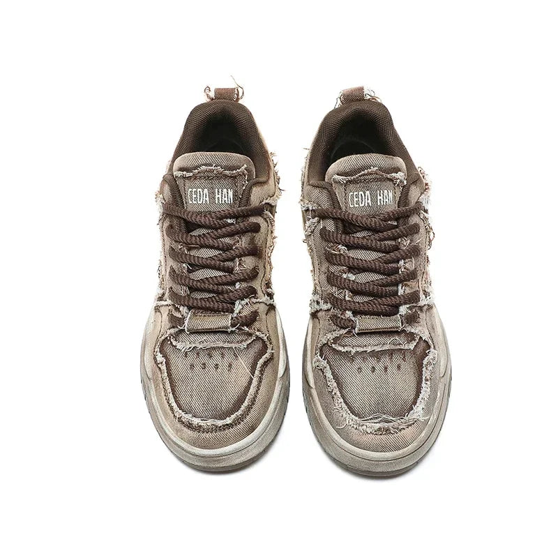 Tênis Skate Jeans Retrô